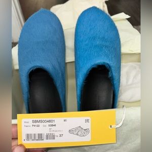 Blue Marni mule